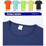 100% Polyester Mesh Dry Fit T-Shirt Custom Printed Athletic Gym T-Shirt Quick Dry T-Shirt