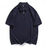 On-Demand Printed T-Shirts / Dropshipping Pocket Collar Polo Shirts / 3D Printed Polo Collar Men's T-Shirts