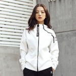 Running Jacket For Women Yoga Hooded Zipper Fitness Hoodies Long Sleeve Thumb Hole Workout Gym Sportswear Sweatshirt Outwear