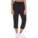 FUNANI Solid Color Capri Pants Women Drawstring High Waist Capri Pants for Women Loose 3/4 Trousers Sports Sweatpants Sportswear FUNANI Solid Color Capri Pants Women Drawstring High Waist Capri Pants for Women Loose 3/4 Trousers Sports Sweatpants Sportswear