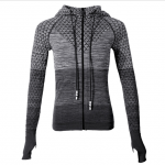 Women Sport coats Yoga Running Zipper Fitness Tracksuits Training Coat Long Sleeve Sweatshirts with hoodies Quick Dry Sportswear